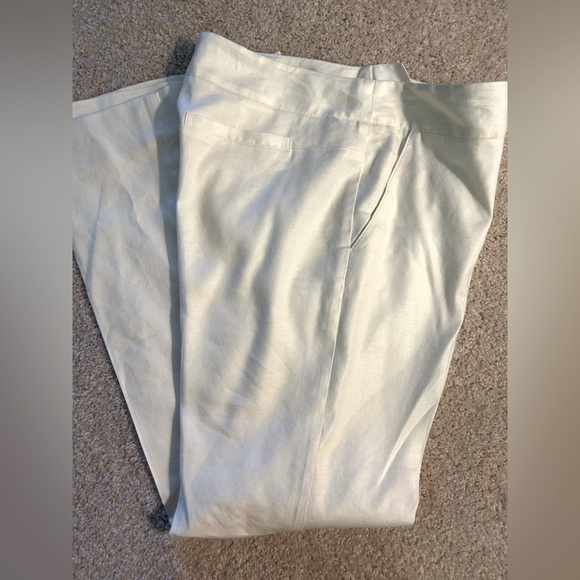Cabi White Linen Trousers - Picture 6 of 7